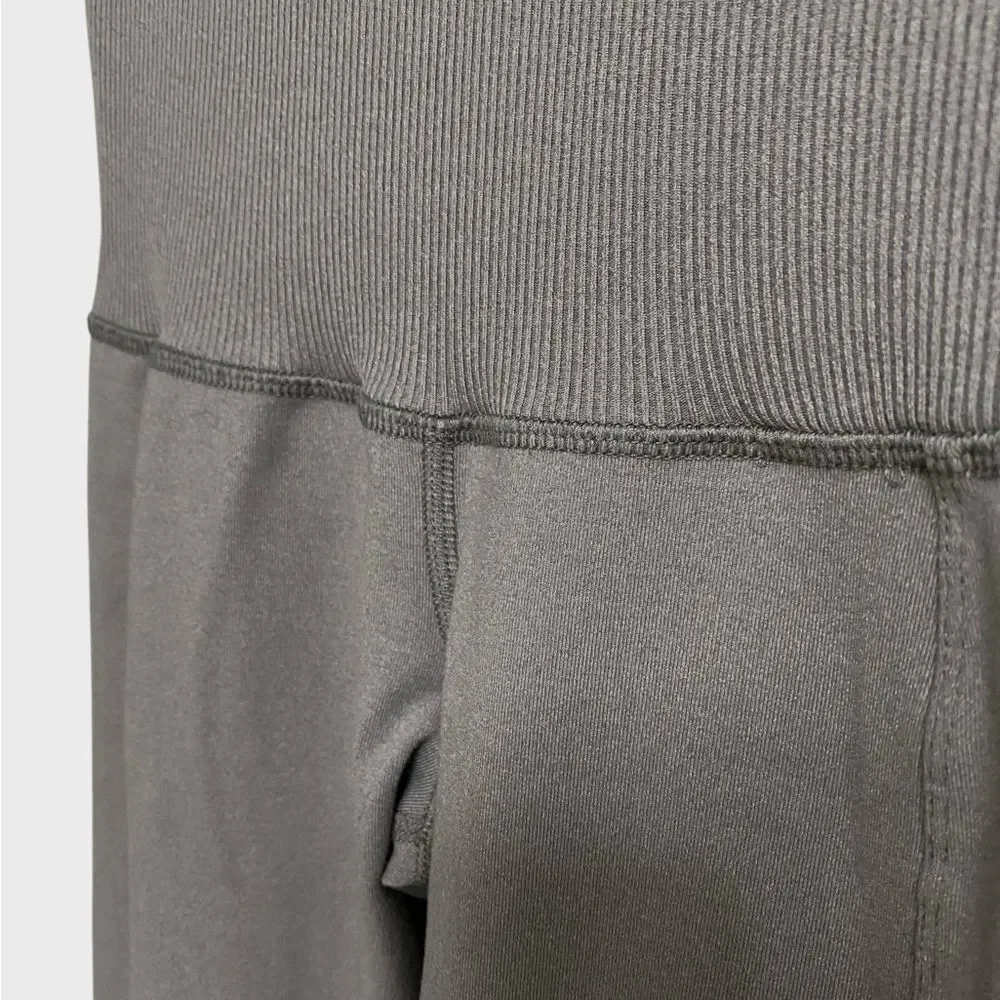 Karma Athletics Yama Leggings Tights Women's Size XS-S Heathered Grey Yoga Gym